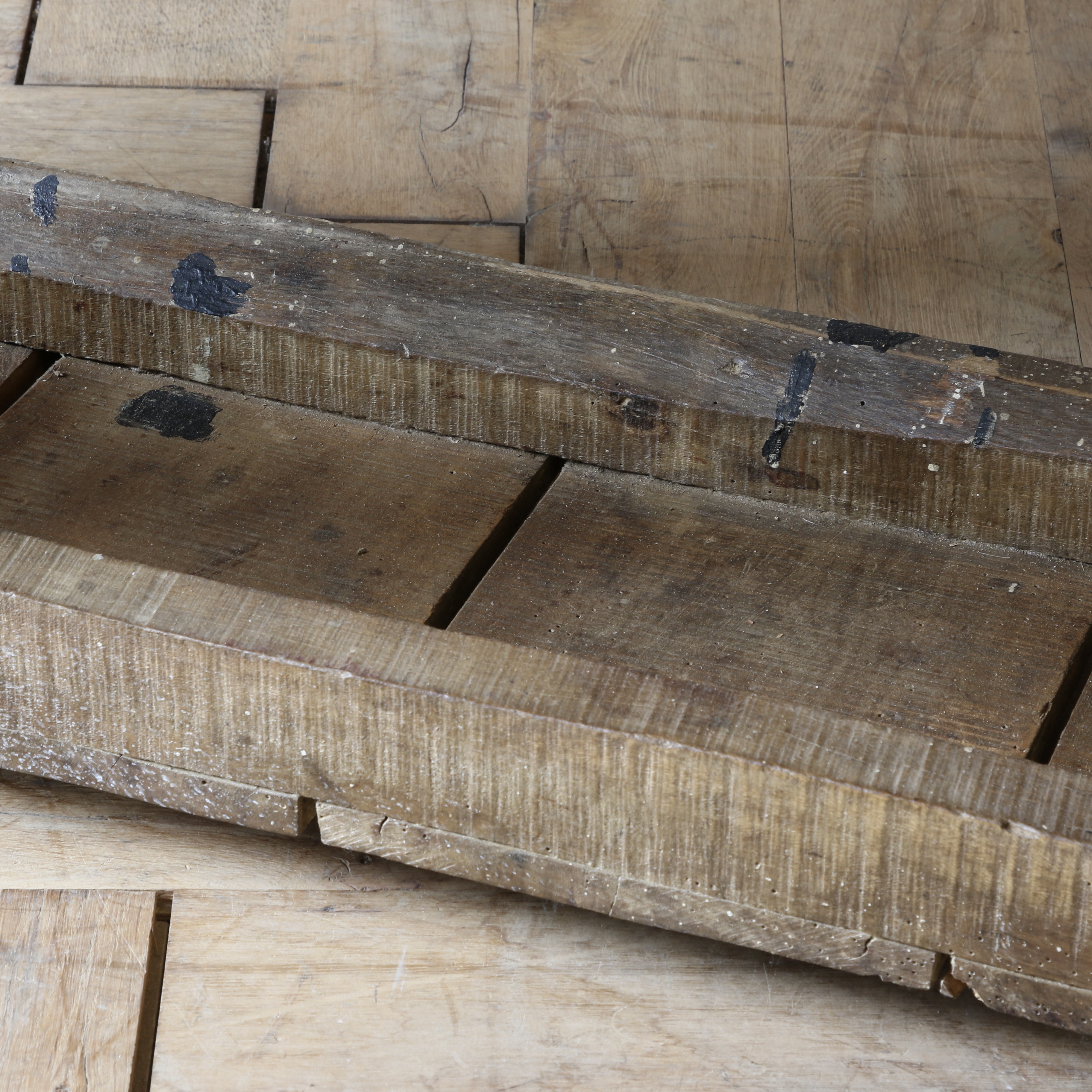 19th-Century Oak Workbench